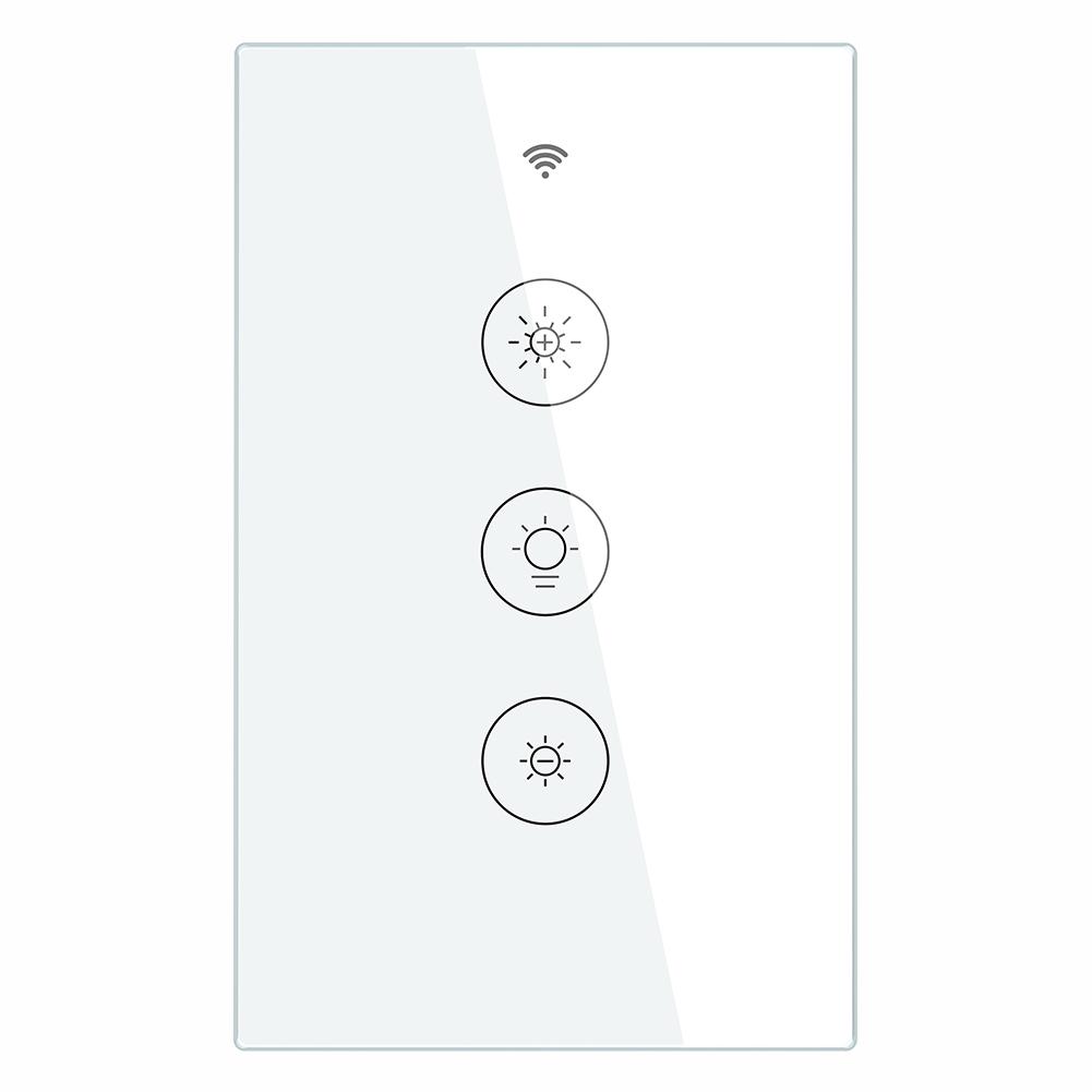 Apagador Inteligente Wifi Atenuador de Luz Color Blanco